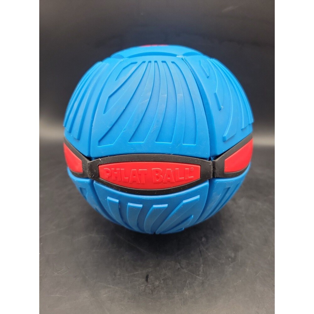 GOLIATH PHLAT BALL RED SPORTS OUTDOOR GAME THROW A DISC CATCH A BALL TOY